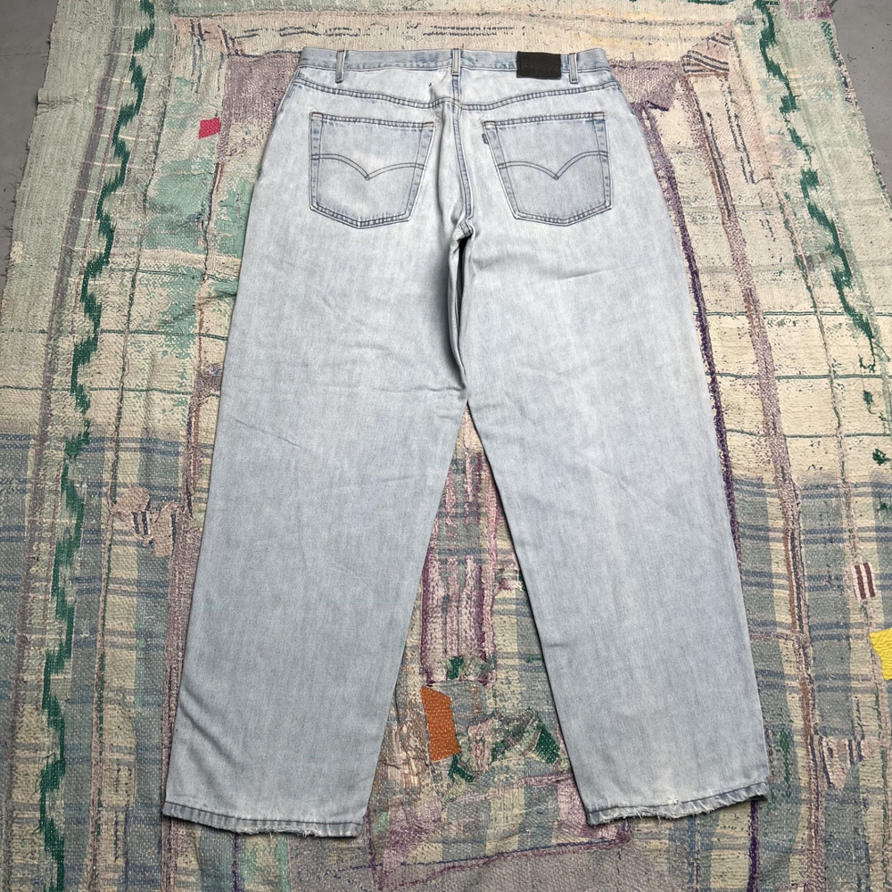 Vintage Y2K Levi’s Silvertab Baggy Denim Jeans Men's 38x32 Wide Leg